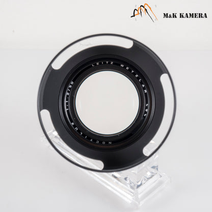 Leica Noctilux-M 50mm/F1.2 ASPH Glossy Black Paint Finish Lens Germany 11731 #23893