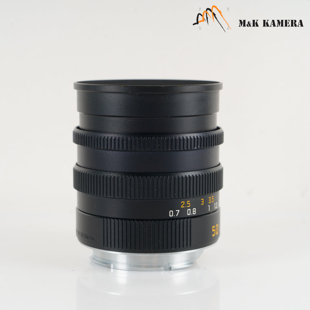 Leica Summilux-M 50mm/F1.4 Pre-A Black Lens Yr.2002 Germany 11868 #10854