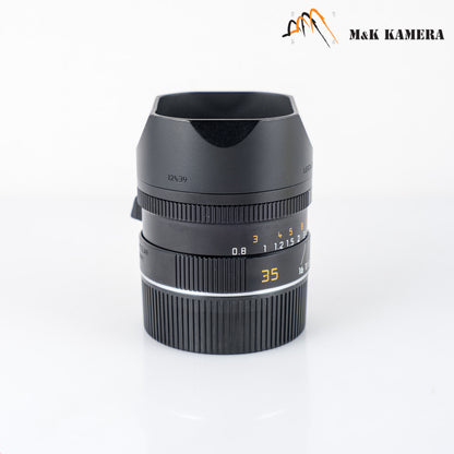 Leica Summarit-M 35mm/F2.4 ASPH Black Lens Germany 11671 #12131