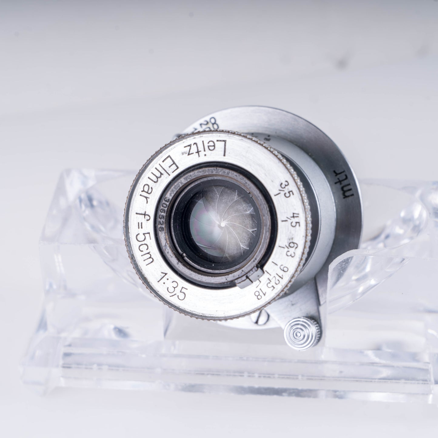 LEITZ Leica Elmar L39 50mm/F3.5 Lens Yr.1936 LTM Germany #10913