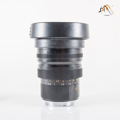 LEITZ Leica Summilux-M 75mm/F1.4 Ver.I Lens Yr.1980 Canada 11814 #23794