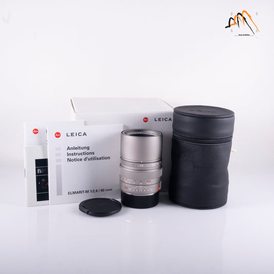 Leica Elmarit-M 90mm/F2.8 E46 Ver.II V2/ Rare Titanium Lens Yr.1996 Germany 11899 #11359