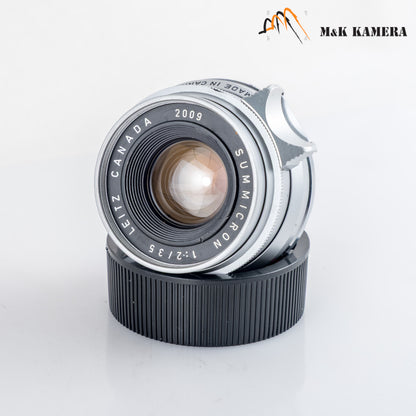 LEITZ Leica Summicron-M 35mm/F2.0 Ver.I 8 Elements Lens Yr.1963 Canada #12137