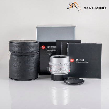 Leica Summilux-M 35mm/F1.4 E46 ASPH/ FLE II Silver Lens Germany 11727 #88912