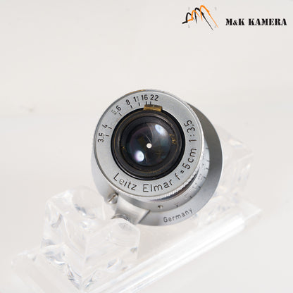 LEITZ Leica Elmar L39 50mm/F3.5 Lens Yr.1952 LTM Germany #10511