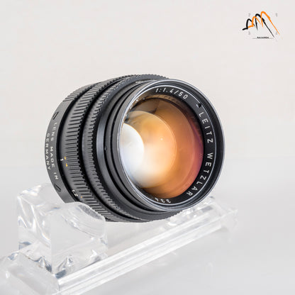 LEITZ Leica Summilux M 50mm/F1.4 E43 Ver.II V2 Black Lens Yr.1984 Germany 11113 #11528