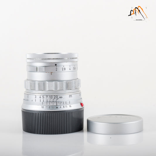 LEITZ Leica Summicron M 50mm/F2.0 Rigid V2 Ver.II Lens Yr.1957 Germany #23613
