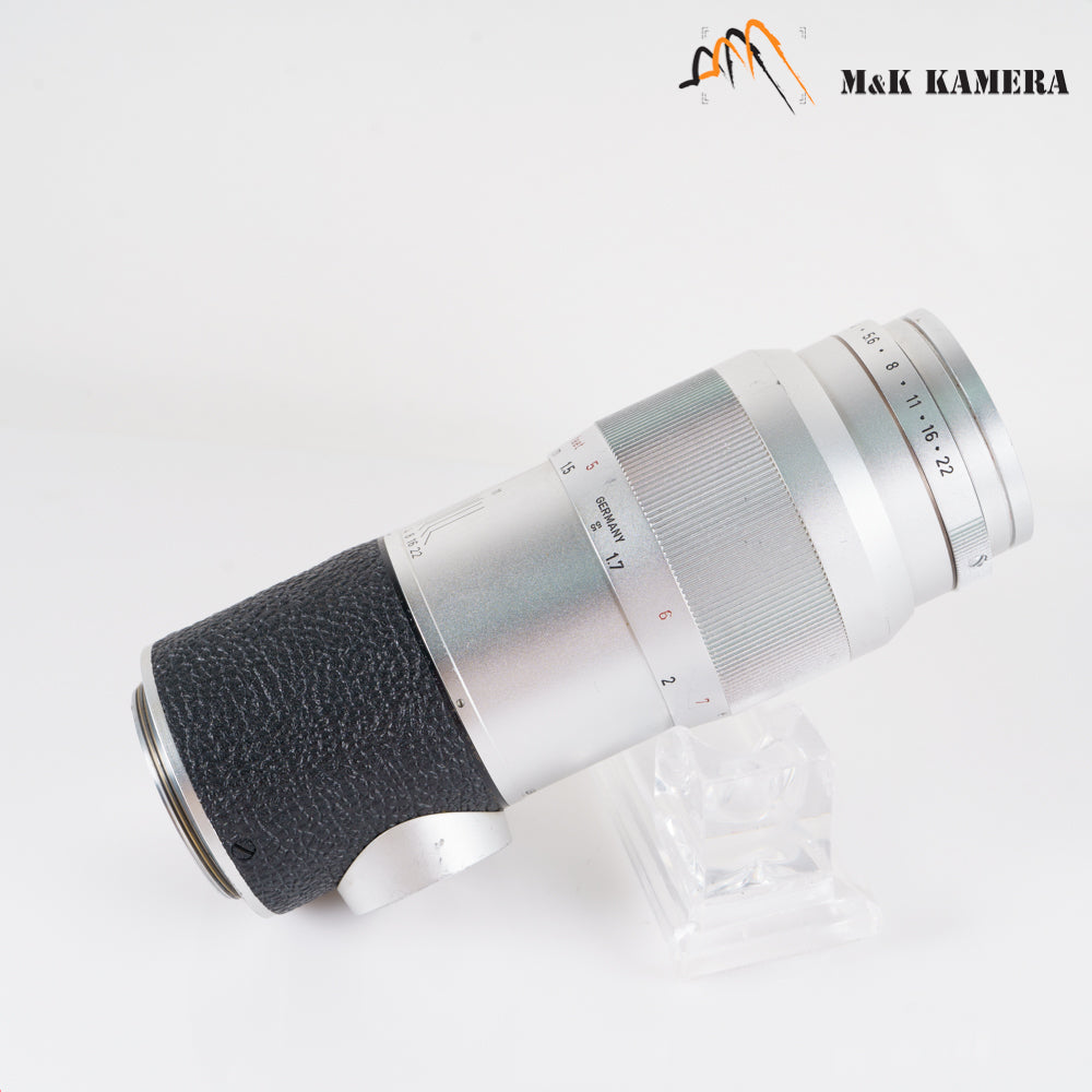 LEITZ Leica Elmar M 135mm/F4.0 E39 Ver.I Lens Yr.1960 Germany #23047
