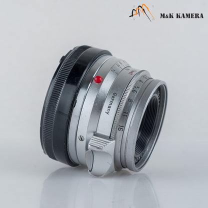LEITZ Leica Summicron-M 35mm/F2.0 Ver.I 8 Elements Lens Yr.1958 Germany #12074