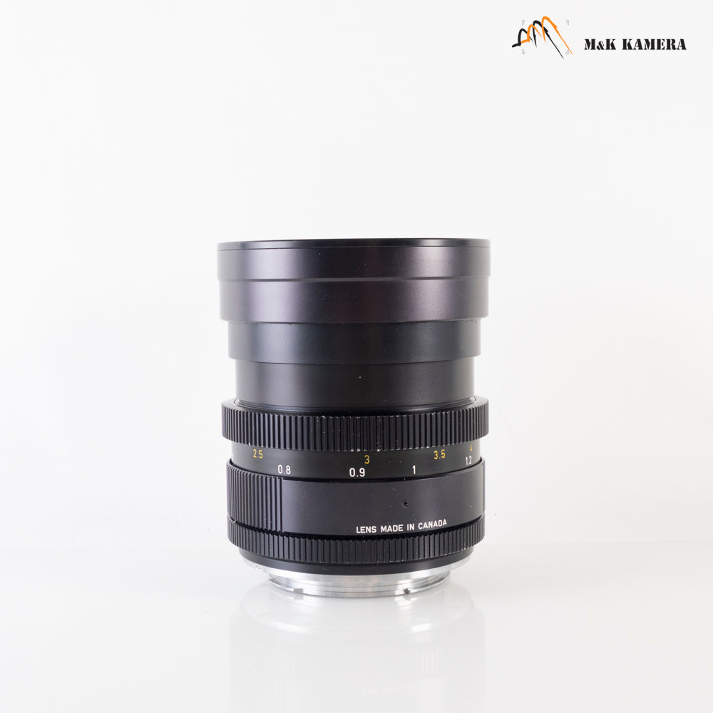 LEITZ Leica Summicron-R 90mm/F2.0 Serie VII Ver.I V.1 Lens Yr.1977 Canada #22421