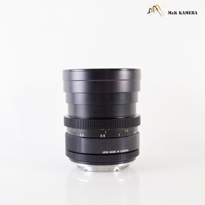 LEITZ Leica Summicron-R 90mm/F2.0 Serie VII Ver.I V.1 Lens Yr.1977 Canada #22421