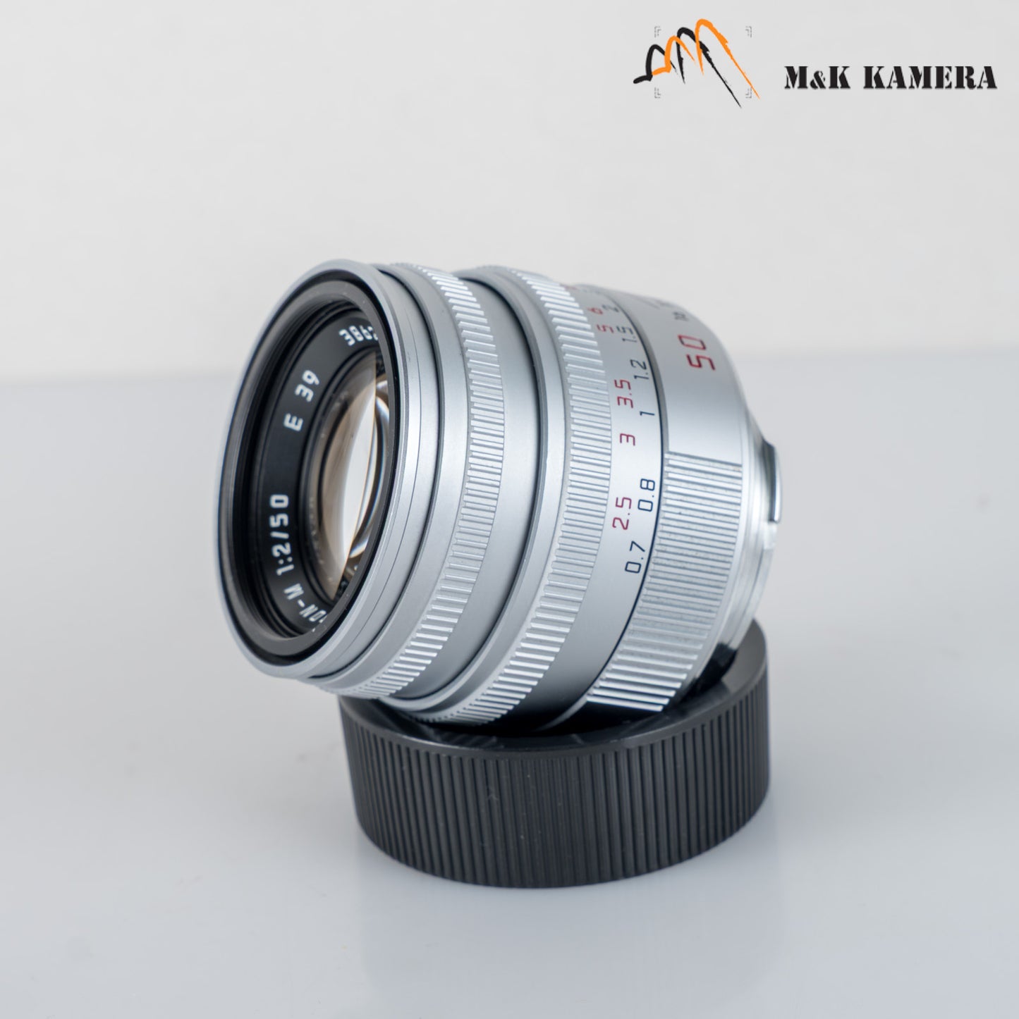 Leica Summicron-M 50mm/F2.0 V Silver Lens Yr.1999 Germany 11816 #23932