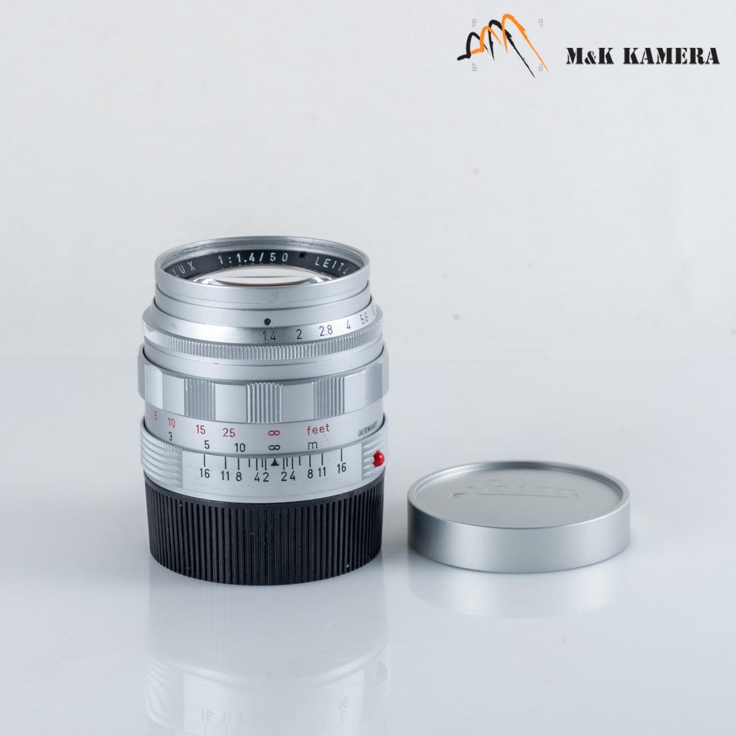Leica Summilux M 50mm/F1.4 Ver.II Silver Transition Version Rare #23896