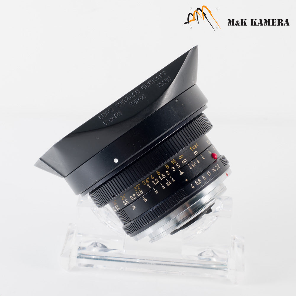 LEITZ Leica Super-Angulon-R 21mm/F4.0 Lens Yr.1973 Germany 11813