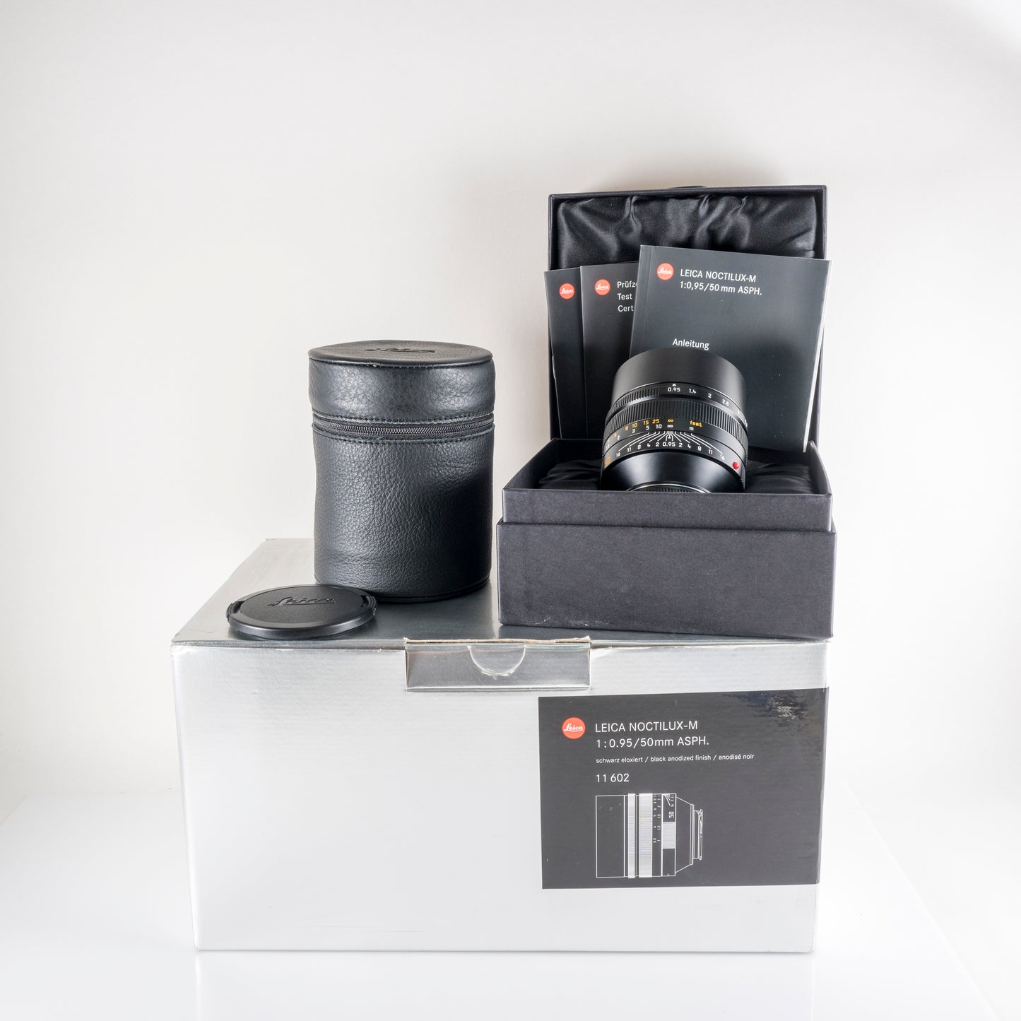 Leica Noctilux-M 50mm/F0.95 ASPH 11602 Black Lens Germany 11602 #11858