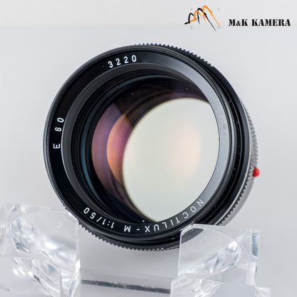 LEITZ Leica Noctilux-M 50mm/F1.0 E60 III Lens Yr.1982 Canada #23895