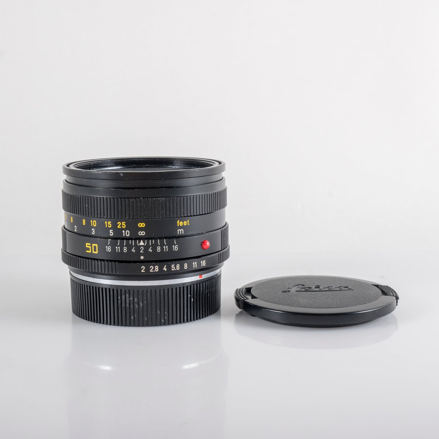 LEITZ Leica Summicron-R 50mm/F2.0 Ver.II V2 Lens Yr.1985 Canada 11215 #23864