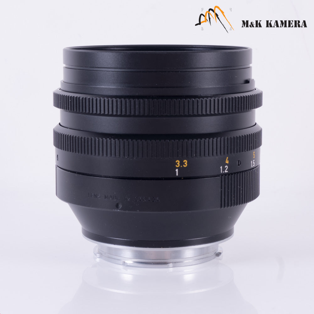 Leica Noctilux-M 50mm/F1.0 E60 III Lens Yr.1987 Canada #21858