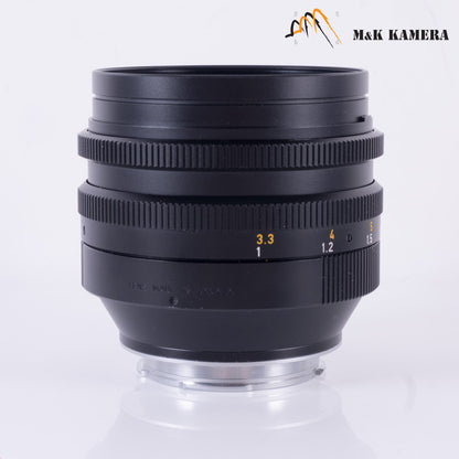Leica Noctilux-M 50mm/F1.0 E60 III Lens Yr.1987 Canada #21858