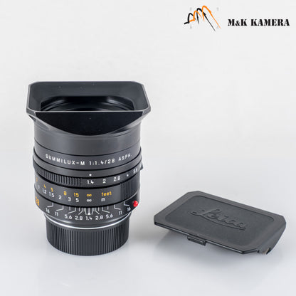 Leica Summilux-M 28mm/F1.4 ASPH 11668 Black Lens Germany 11668 #12123