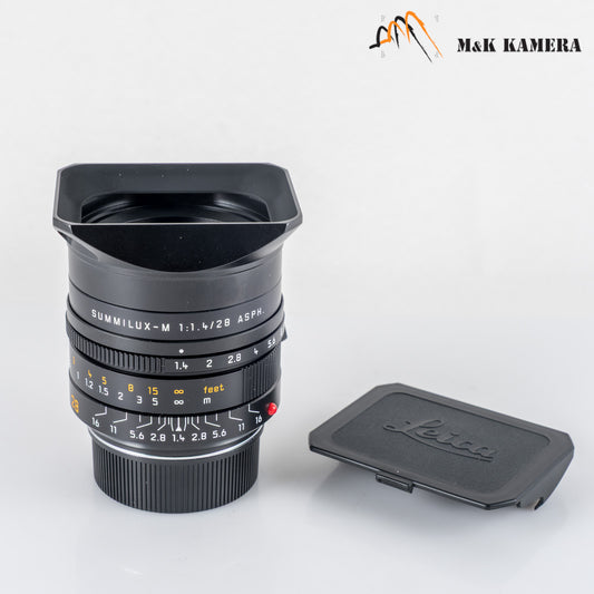 Leica Summilux-M 28mm/F1.4 ASPH 11668 Black Lens Germany 11668 #12123