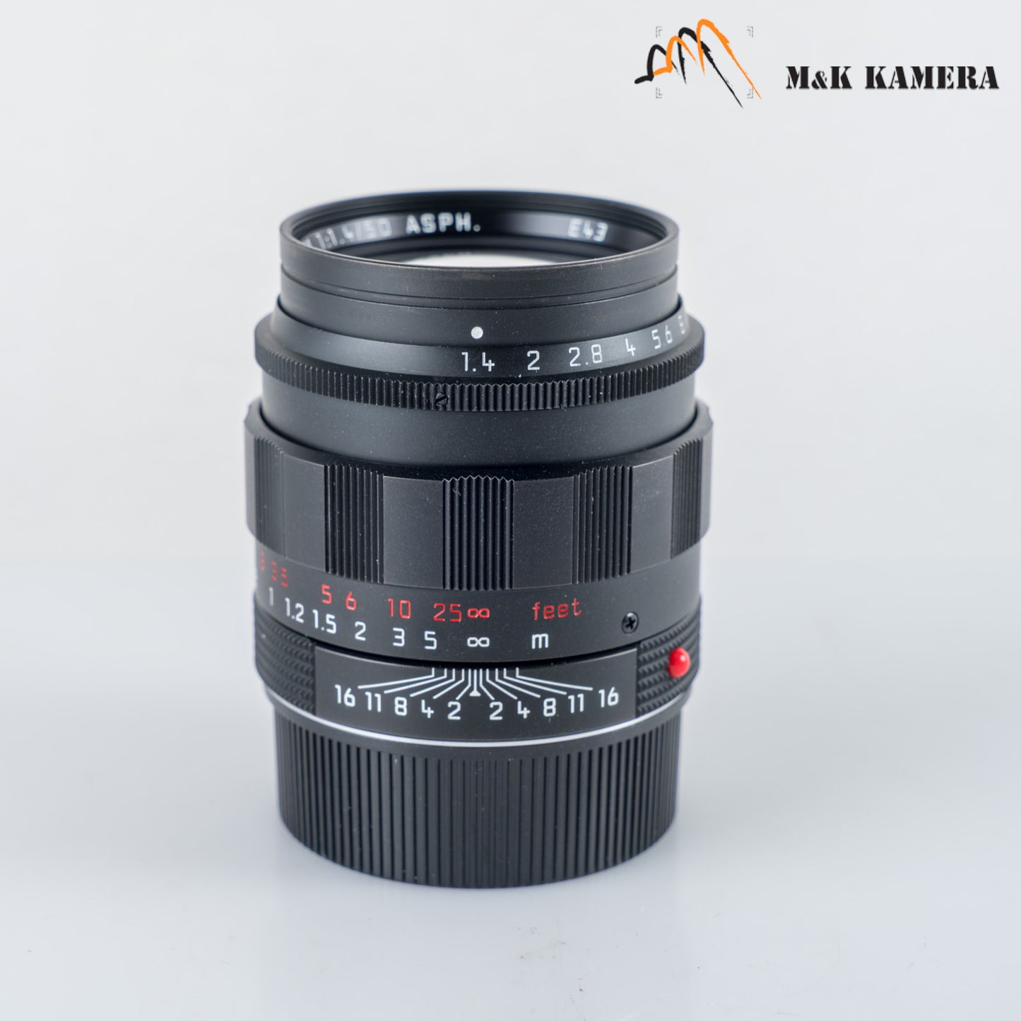 Leica Summilux-M 50mm/F1.4 ASPH Black Chrome Lens Germany 11688 #12071