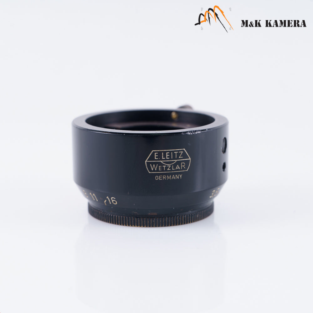 Leica VALOO Black Paint Hood for Elmar 5cm / aperture control #10283