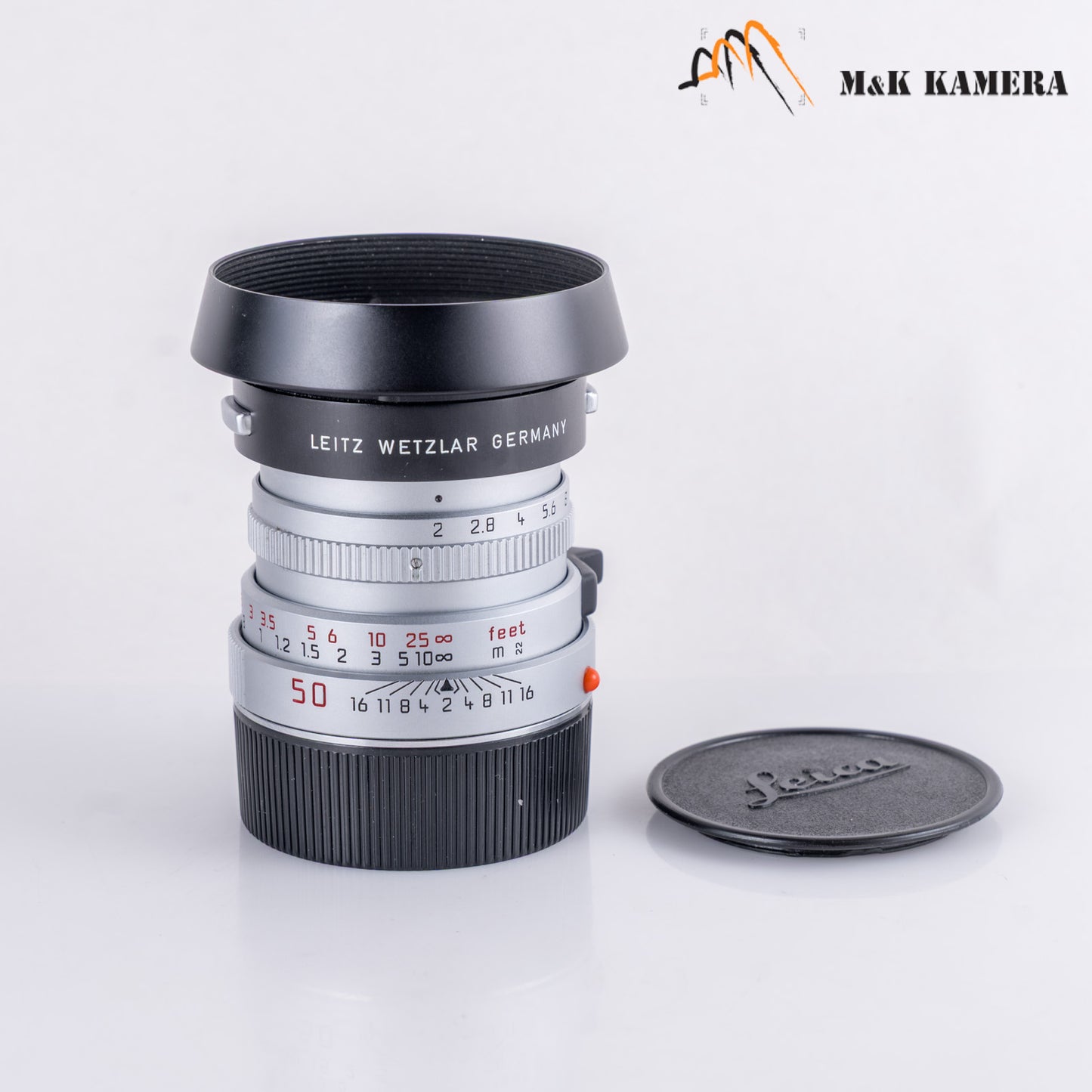 Leica Summicron-M 50mm/F2.0 IV Silver Rare 11825 #88925