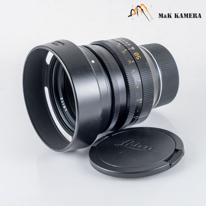LEITZ Leica Noctilux-M 50mm/F1.0 E60 II Lens Yr.1982 Canada #23949