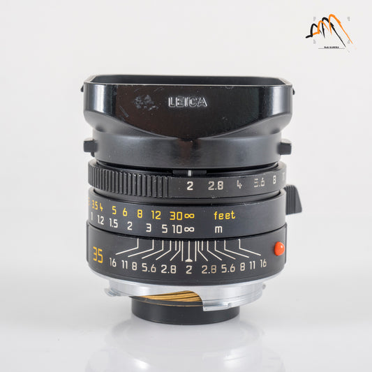 Leica Summicron-M 35mm/F2.0 ASPH/ 11879 Black Lens Yr.1999 Germany 11879 #11863