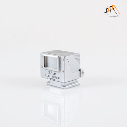 Leica 2.8cm 28mm Silver SUOOQ viewfinder for Hektor 2.8cm #11508
