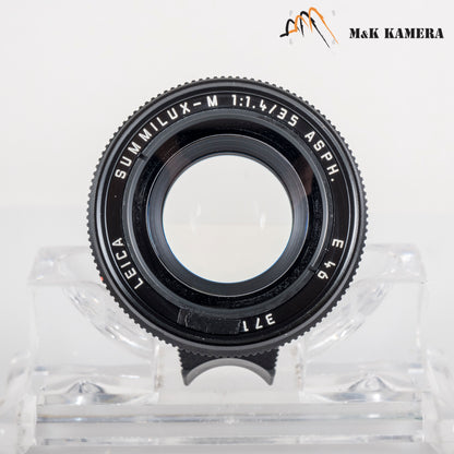 Leica Summilux-M 35mm/F1.4 ASPH 11874 Black Lens Yr.1995 Germany 11874 #11889