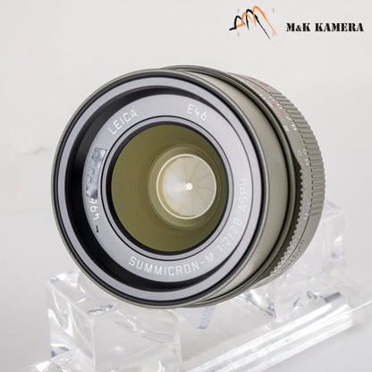 Brand New Leica Summicron-M 28mm/f2 Safari Lens 11149 #11149