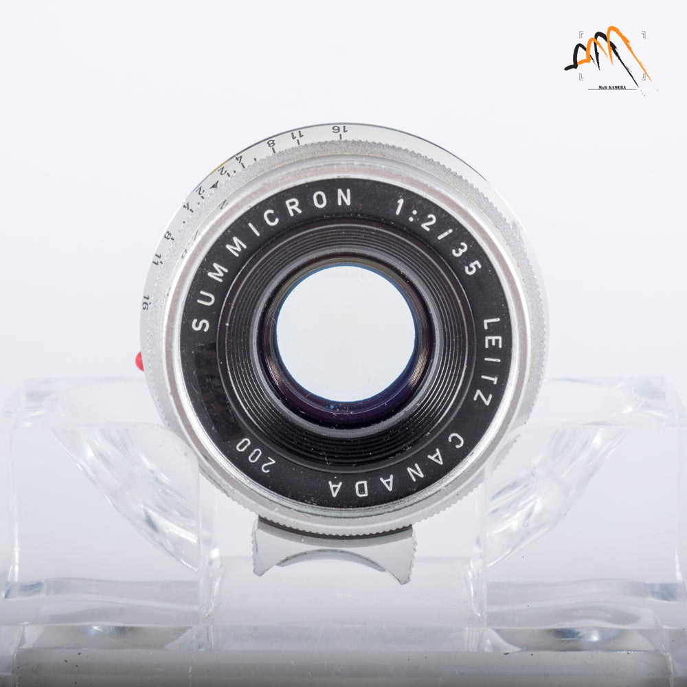 LEITZ Leica Summicron-M 35mm/F2.0 Ver.I 8 Elements Lens Yr.1963 Canada #11762
