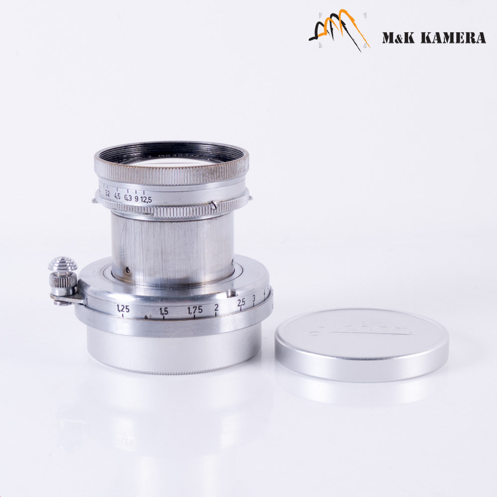 LEITZ Leica Summar L39 50mm/F2.0 Silver Lens Yr.1936 LTM Germany #87265