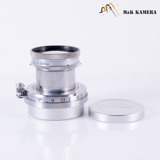 LEITZ Leica Summar L39 50mm/F2.0 Silver Lens Yr.1936 LTM Germany #87265