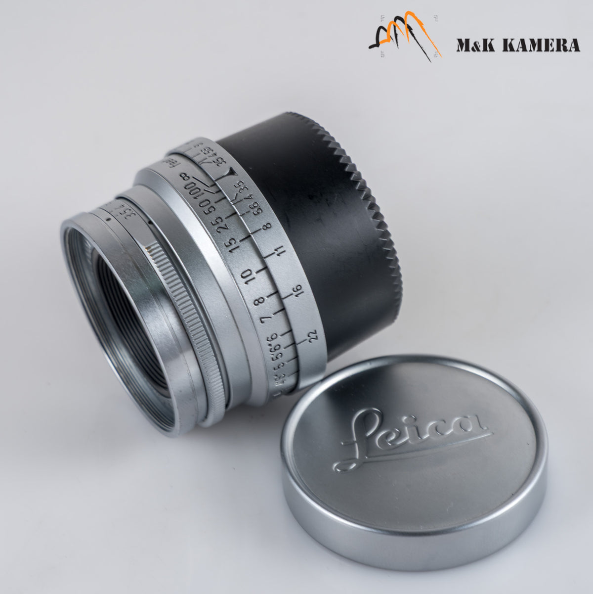 LEITZ Leica Summaron L39 35mm/F3.5 E39 Silver Lens Yr.1958 LTM Germany #24043