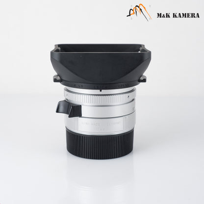 Leica Summicron-M 28mm/F2.0 ASPH/ Rare Silver Lens Yr.2008 Germany 11661 #88929