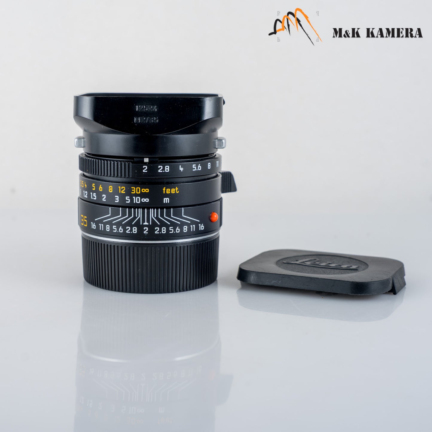 Leica Summicron-M 35mm/F2.0 ASPH/ 11879 Black Lens Yr.2001 Germany 11879 #23945