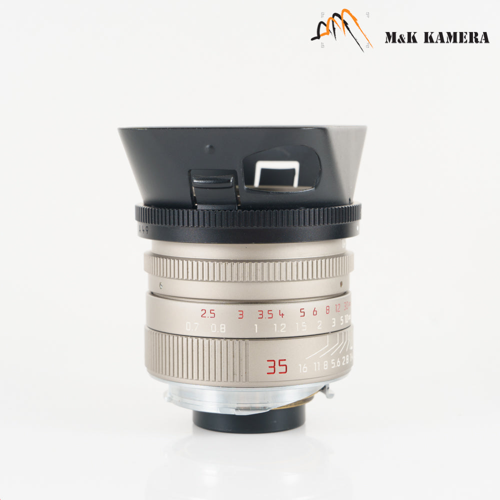 Leica Summilux-M 35mm/F1.4 ASPH Titan Lens Yr.1995 Germany 11859 #23292