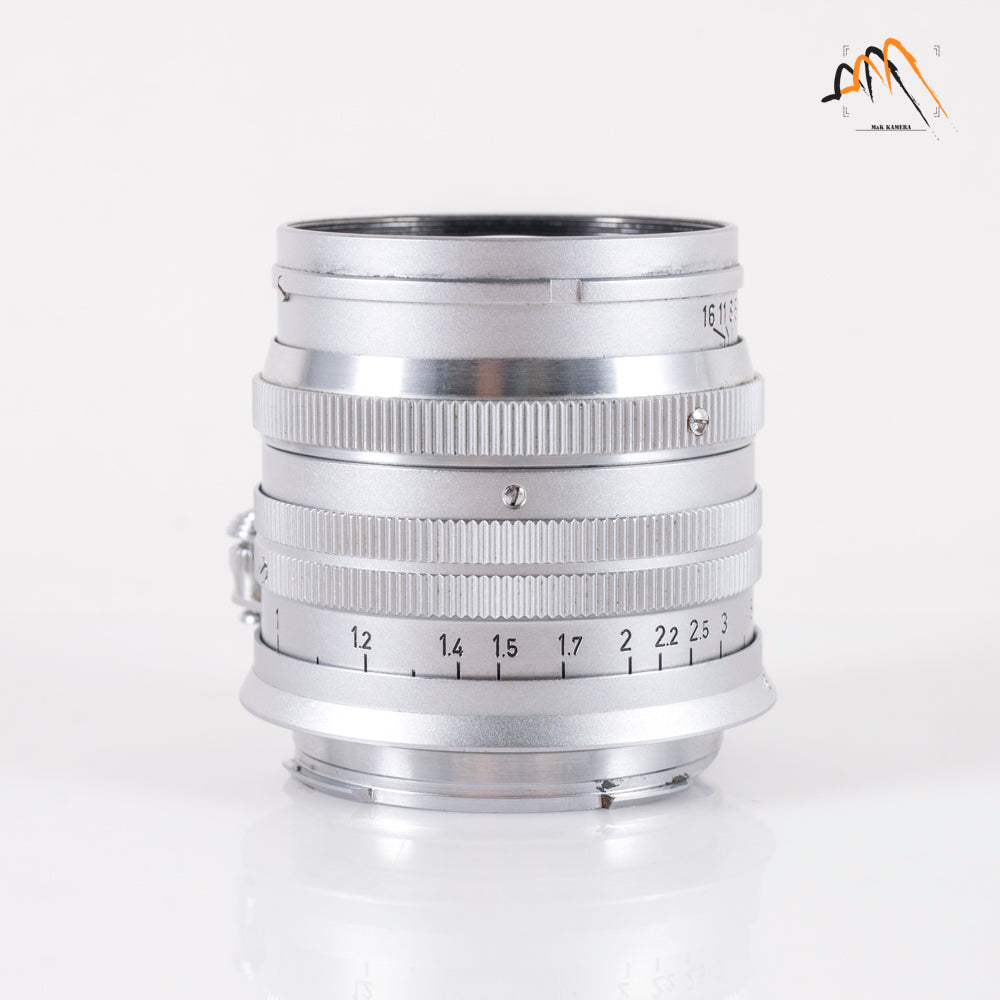 LEITZ Leica Summarit M 50mm/F1.5 Silver Lens Yr.1955 Germany