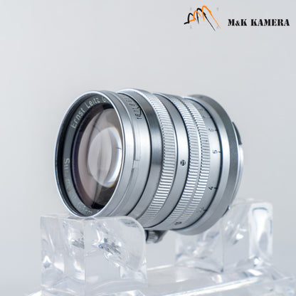 LEITZ Leica Summarit M 50mm/F1.5 Silver Lens Yr.1955 Germany #88748