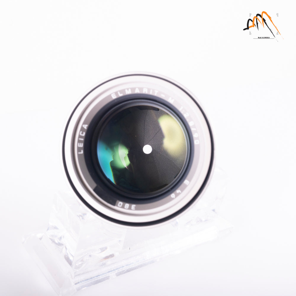 Leica Elmarit-M 90mm/F2.8 E46 Ver.II V2/ Rare Titanium Lens Yr.1996 Germany 11899 #11359