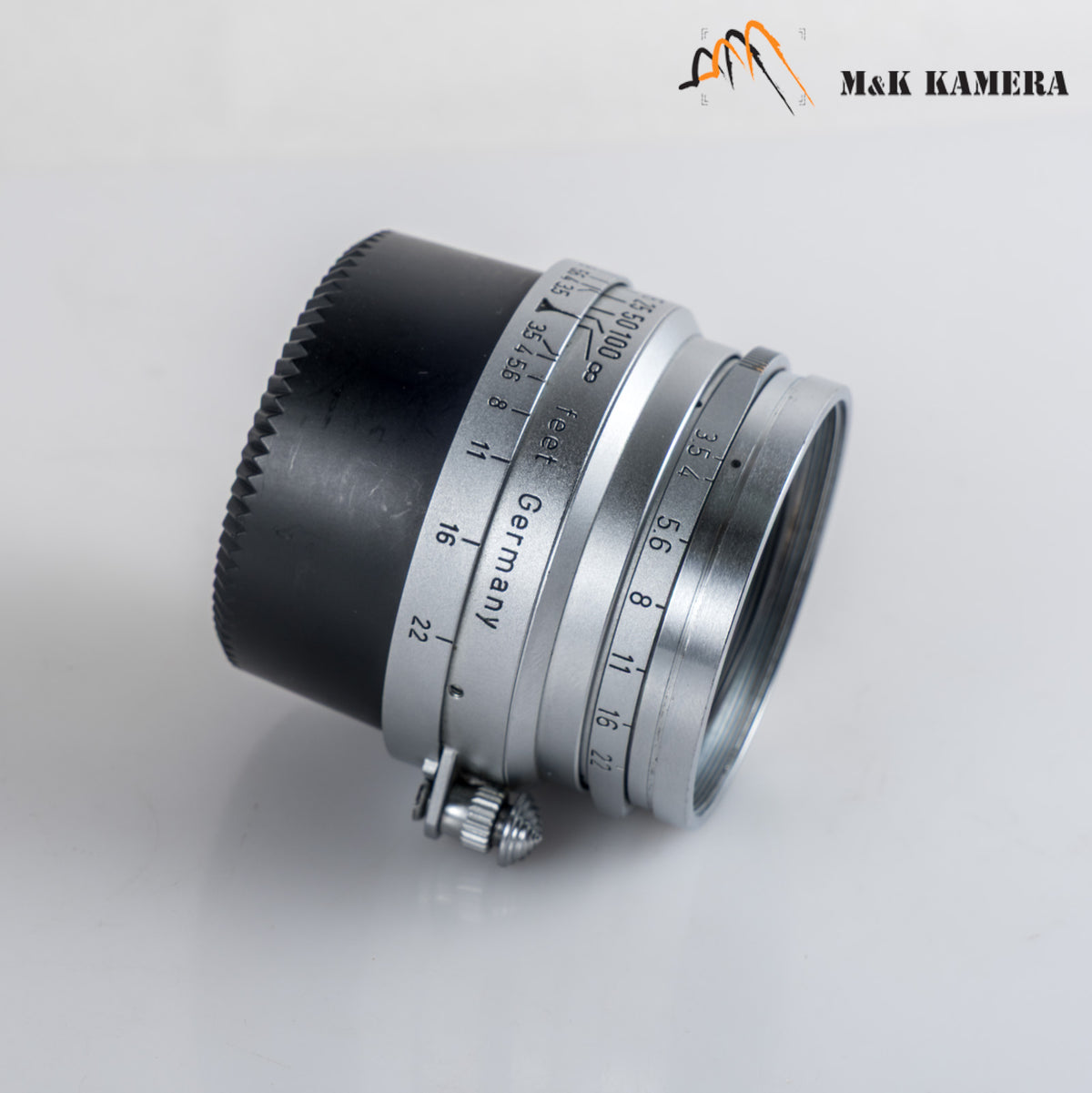 LEITZ Leica Summaron L39 35mm/F3.5 E39 Silver Lens Yr.1958 LTM Germany #24043