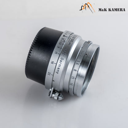 LEITZ Leica Summaron L39 35mm/F3.5 E39 Silver Lens Yr.1958 LTM Germany #24043