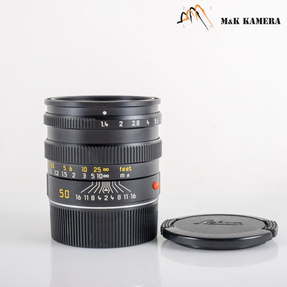 Leica Summilux-M 50mm/F1.4 Pre-A Black Lens Yr.2001 Germany 11868 #12007