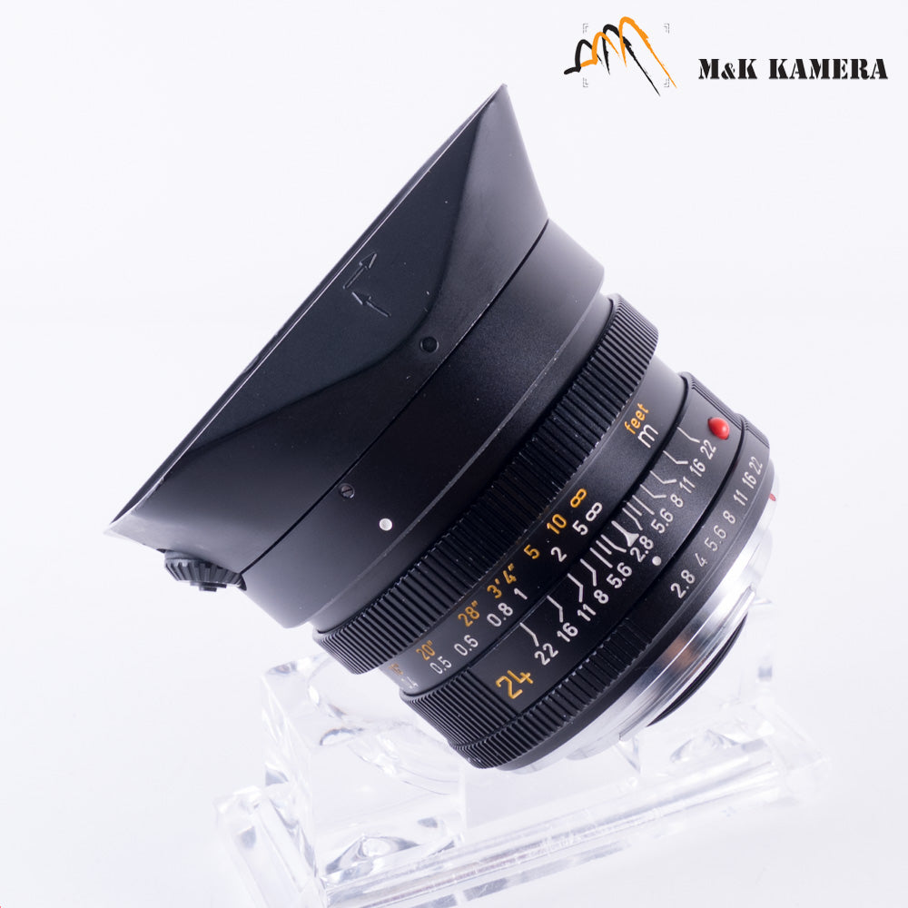 LEITZ Leica Elmarit-R 24mm/F2.8 Lens Yr.1984 Germany 11221 #87065