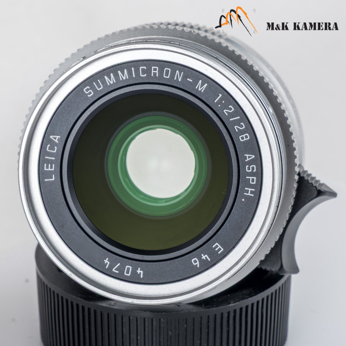 Leica Summicron-M 28mm/F2.0 ASPH/ Rare Silver Lens Yr.2008 Germany 11661 #88929