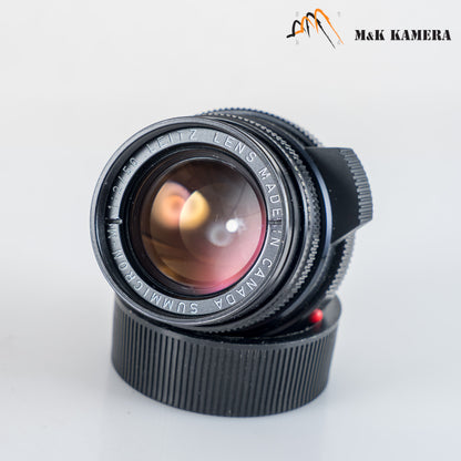 LEITZ Leica Summicron M 50mm/F2.0 IV Lens Yr.1980 Canada 11819 #12049