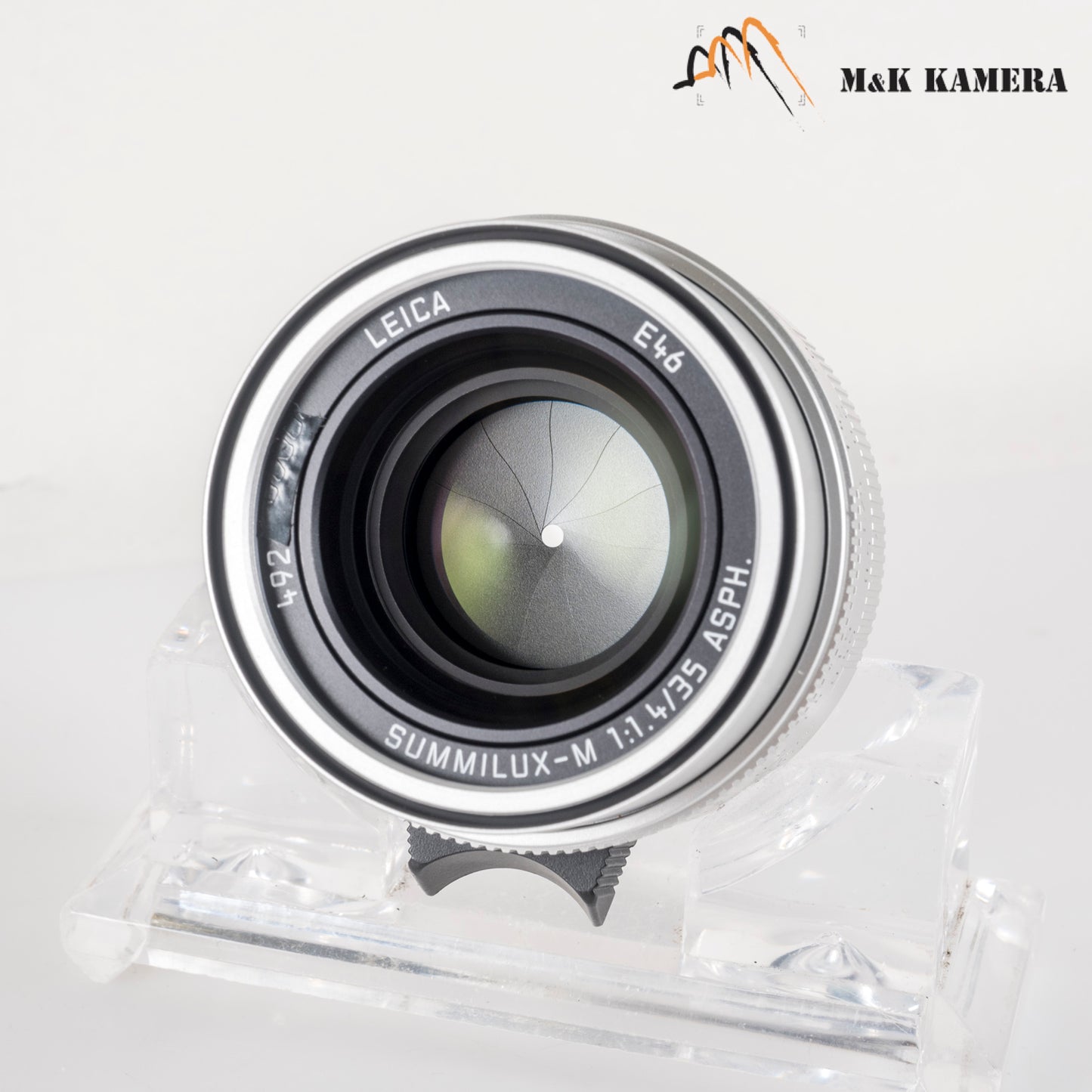 Leica Summilux-M 35mm/F1.4 E46 ASPH/ FLE II Silver Lens Germany 11727 #23906